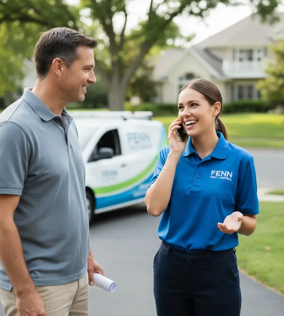 Fenn Pest Control customer support in De Mossville
